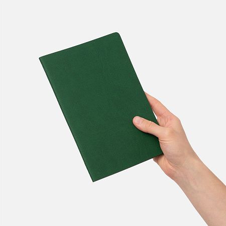 Блокнот Corsa slim, зеленый