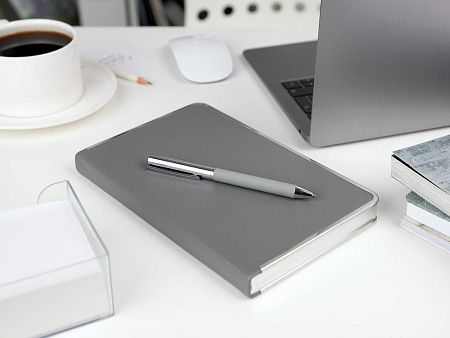 Ручка шариковая Eyeshot Soft Touch, черная