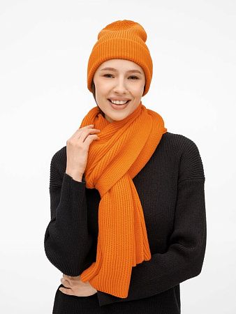 Шапка Nobilis Mono, оранжевая (абрикос)