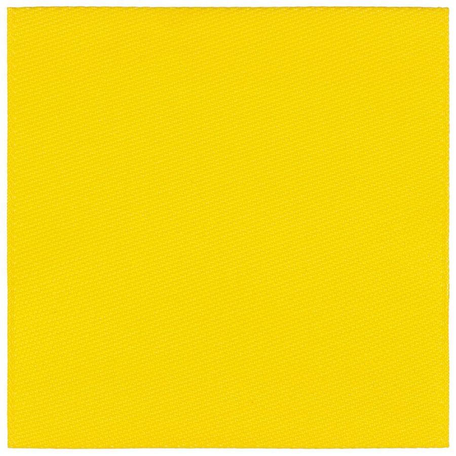 Лейбл тканевый Epsilon, L, желтый