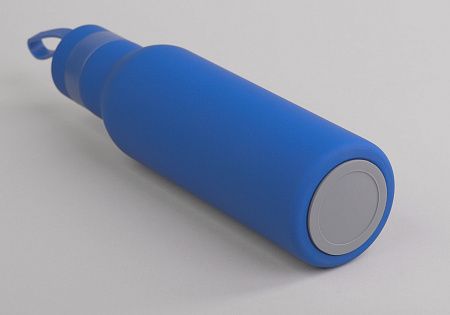 Бутылка для воды "Фитнес" 700 мл, покрытие soft touch