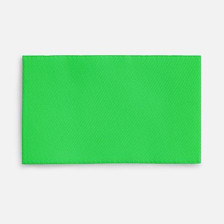 Лейбл тканевый Epsilon, M, зеленый неон