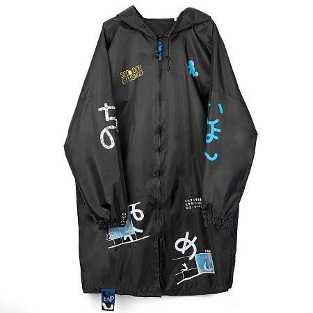 Дождевик Rainman Zip, черный, размер M v2