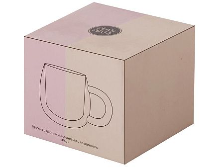 Кружка с двойными стенками и градиентом «Fog»