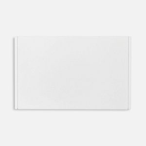 Лейбл из ПВХ Dzeta, ХL, белый