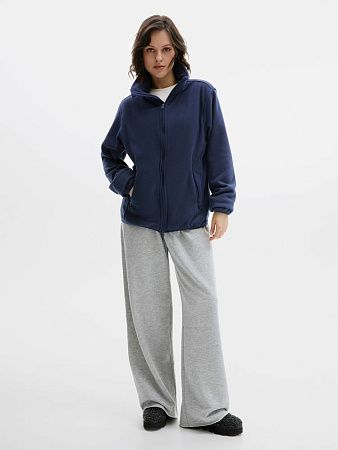 Куртка флисовая унисекс Ben Mac, темно-синяя, размер S