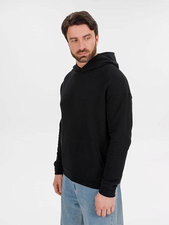 Худи оверсайз унисекс Outshine, черное, размер XS/S