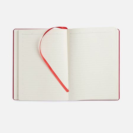 Ежедневник Urban Metal, недатированный, красный