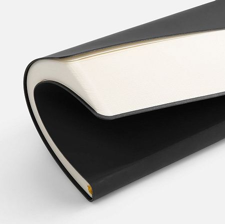 Ежедневник Flex Shall New, недатированный, черный