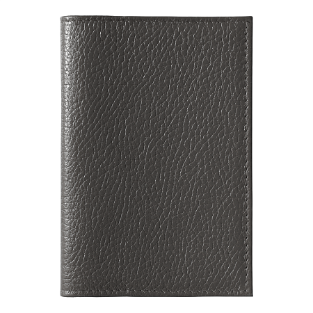 Обложка для автодокументов Leather Sky Flotter из натуральной кожи, темно-серая