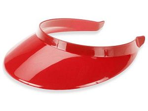 Козырек от солнца «Ницца», цвет: красный