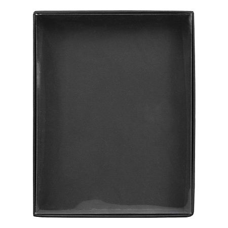 Коробка подарочная, черная Solution Superior, размер 23*17,9*3,1 см, под ежедневник в суперобложке