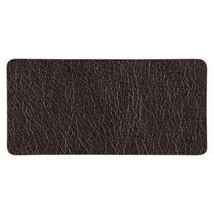 Шеврон Rectangle Mocco размер 60*30 мм, коричневый, со скругленными углами