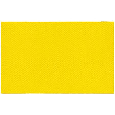 Лейбл тканевый Epsilon, XL, желтый