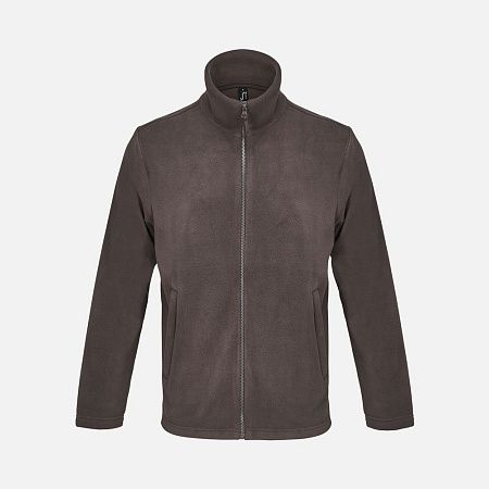 Куртка флисовая унисекс Nitro, коричневая, размер M