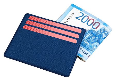 Картхолдер для 6 банковских карт и наличных денег «Favor»