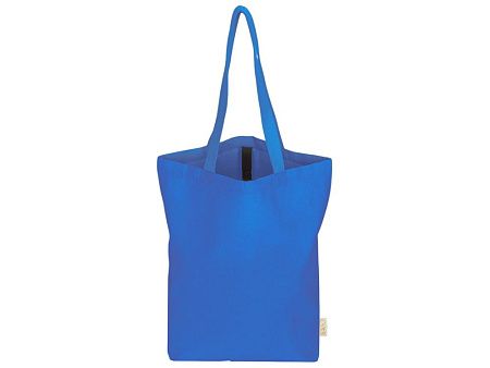 Сумка Fixy из переработанного хлопка 220 г/м2 с фиксирующей лентой