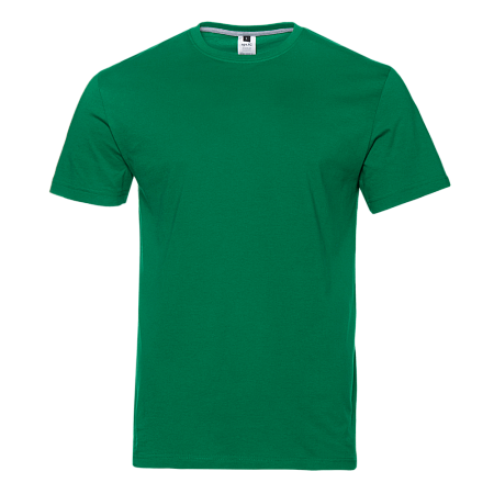 Футболка унисекс без бокового шва STAN хлопок 160, 02, Зелёный,  (30)  (46/S)