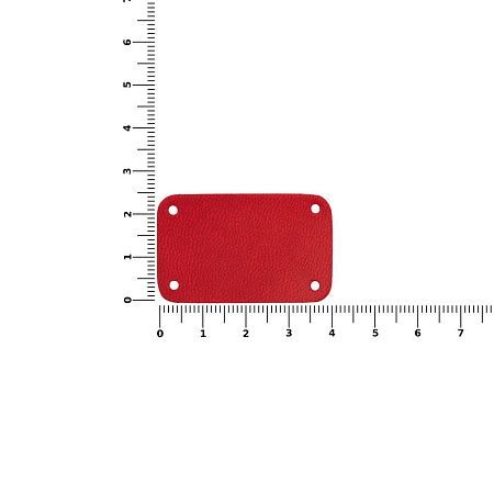 Лейбл Eta Latte, S, красный