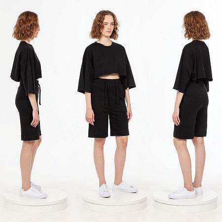 Шорты J3, черные, размер XS/S