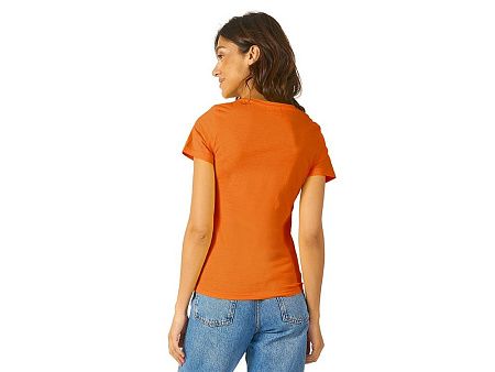 Футболка "Heavy Super Club" женская с V-образным вырезом