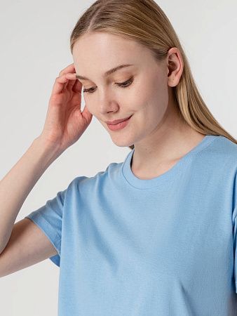 Футболка унисекс Regent 150, голубая, размер M