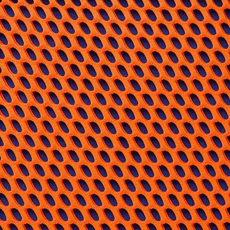 Заготовка из крупной сетки Rete, M, оранжевый неон