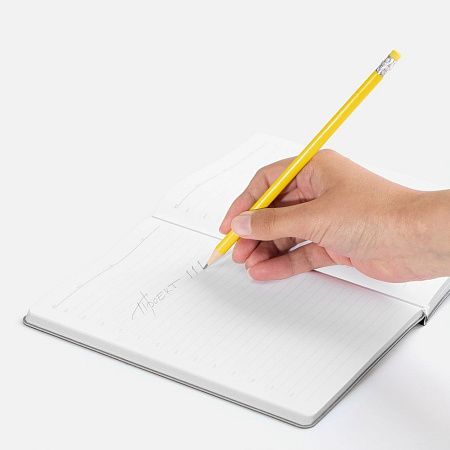 Карандаш простой Triangle с ластиком, желтый