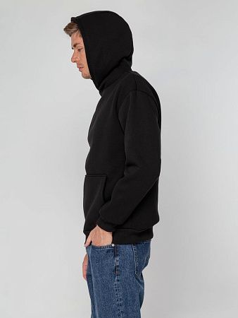 Худи унисекс оверсайз Full Swing, черное, размер XS/S