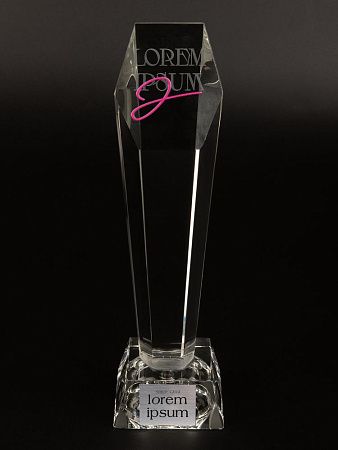 Стела Afterglow с подсветкой, малая, в подарочной упаковке