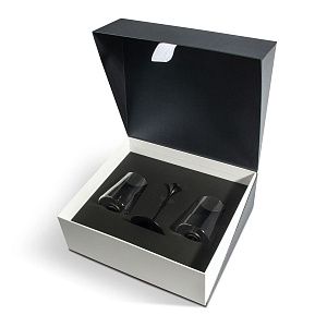 Набор из двух бокалов для белого вина и одной ножки