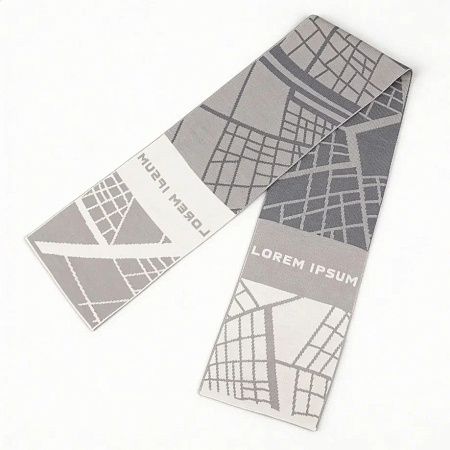 Шарф на заказ Tricksy Light, S, полушерсть