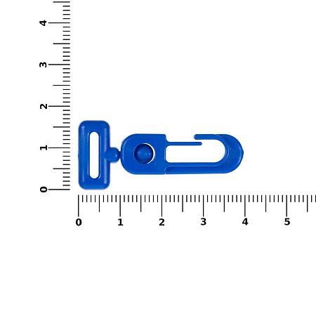 Застежка-карабин Carabine, S, синий