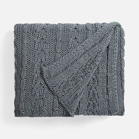 Плед Eloisa, серый меланж