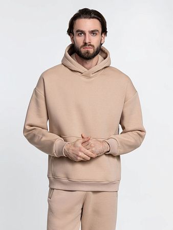 Худи Kulonga Oversize, бежевое (песочное), размер 3XL/4XL