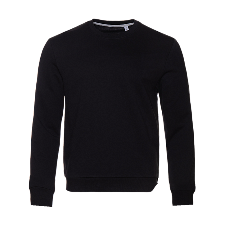 Свитшот унисекс STAN футер без начёса, 260, 63, Чёрный,  (20)  (58/4XL)