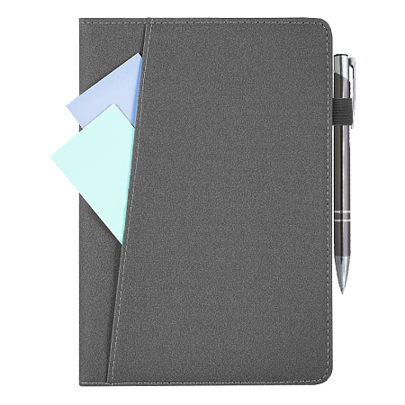 Ежедневник Smart Napoli Fusion А5, серый, недатированный, в твердой обложке с поролоном