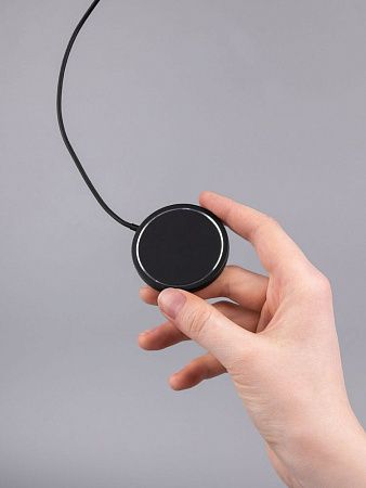 Беспроводное зарядное устройство с магнитами Magmate, черное