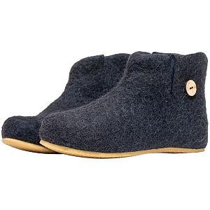 Домашние валенки Wild, темно-синие (клякса), размер 47