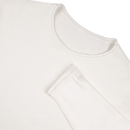 Лонгслив унисекс Siluetti Fuori, молочно-белый, размер L/XL