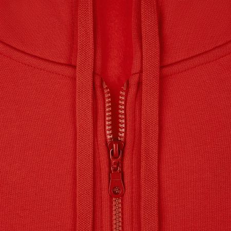 Толстовка на молнии с капюшоном Siverga Heavy 2.0, красная, размер M