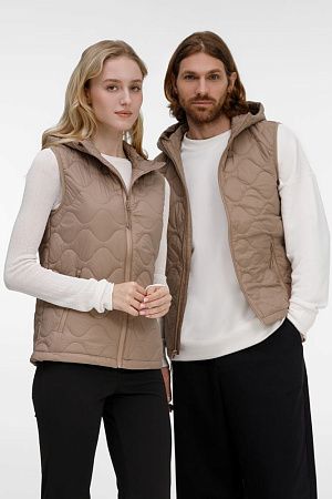 Жилет унисекс Tarnaby, бежевый, размер XL