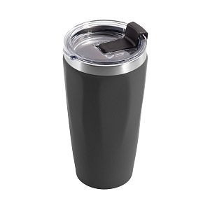 Термостакан "Calypso" 500 мл, покрытие soft touch, черный #