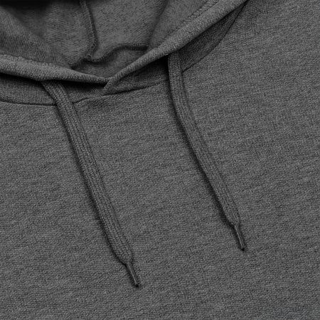 Толстовка с капюшоном Snake II черный меланж, размер 3XL