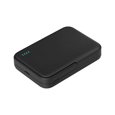 Внешний аккумулятор Юнион PD (Union PD) 10000mAh с функцией беспроводной зарядки 15W, бежевый