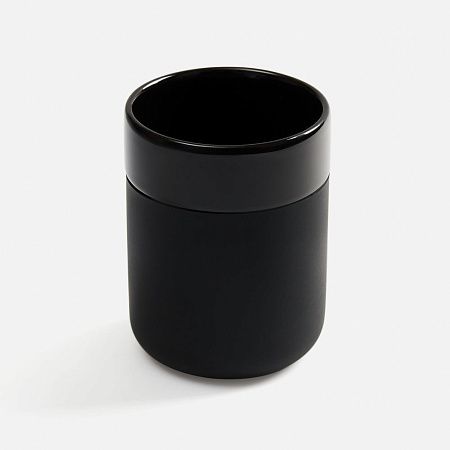 Кружка Nabo с силиконовым держателем, черная