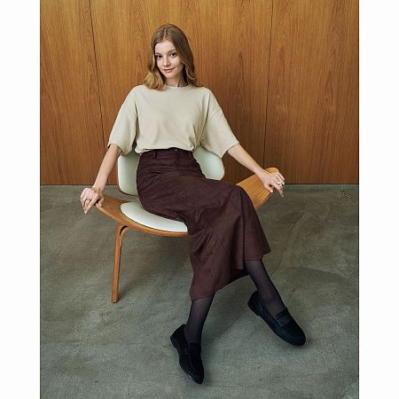 Футболка унисекс премиум Аура (Aura), бежевый