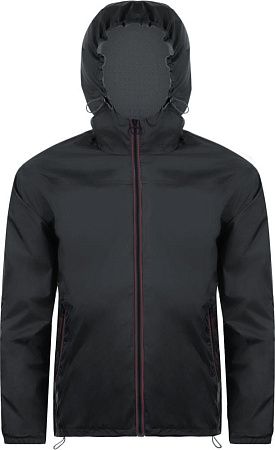 Ветровка Skate, черная с серым, размер XS