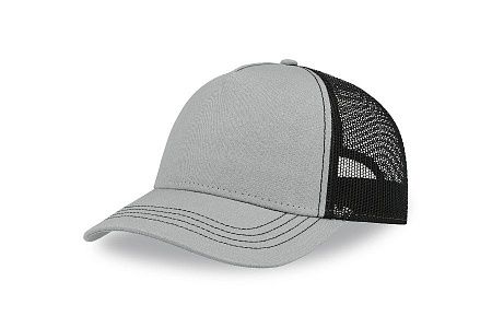 Бейсболка RAPPER CANVAS-S, 5 клиньев, пластиковая застёжка