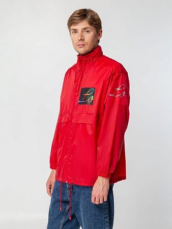 Ветровка из нейлона Surf 210, красная, размер XS